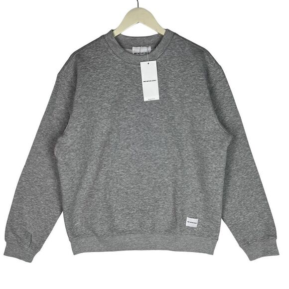 MKI Miyuki Zoku Other - New MKI Miyuki Zoku Pullover Grey Crew Neck Cotton Sweatshirt Fleece Inner US L